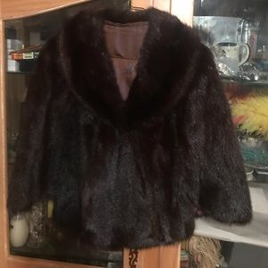 Dark and Delicious Mink Stole!!!